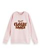 Scotch&Soda - Cloudy Skies Sweater - pink