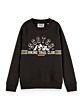 Scotch&Soda - hiking sweater - donkergroen