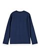 Scotch&Soda - longsleeved shirt - donkerblauw