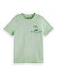 Scotch&Soda - Tshirt Apple - green