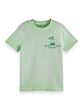 Scotch&Soda - Tshirt Apple - green