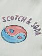 Scotch&Soda - Jogginshort Pencil Artwork - wihte