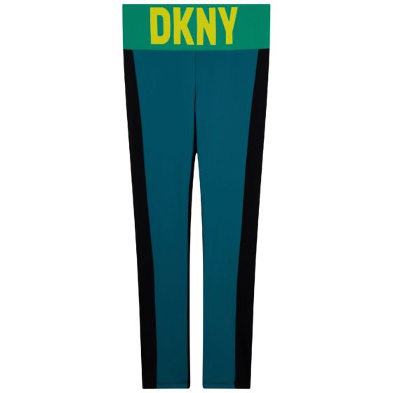 DKNY - Tracksuit legging - blue/green/black