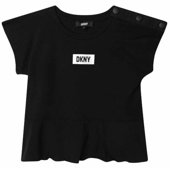 DKNY - Tshirt buttons - black