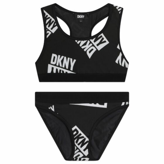 DKNY - Bikini - black white
