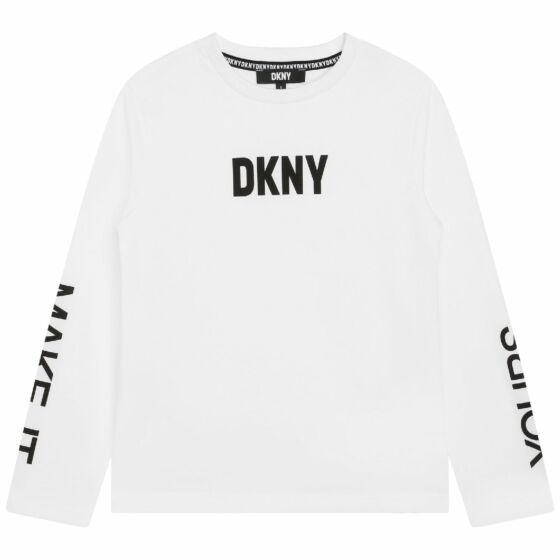 DKNY - Longsleeve Logo - white