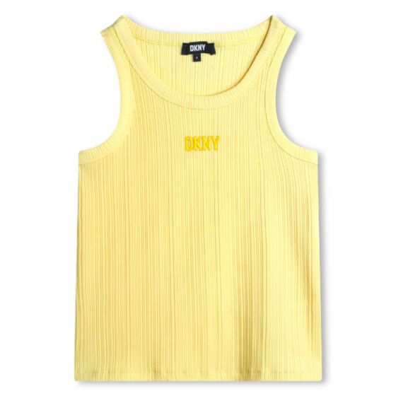 DKNY - Singlet Top - Straw Yellow