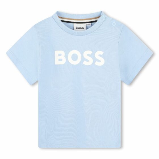 Boss - T-Shirt Logo - Pale Blue