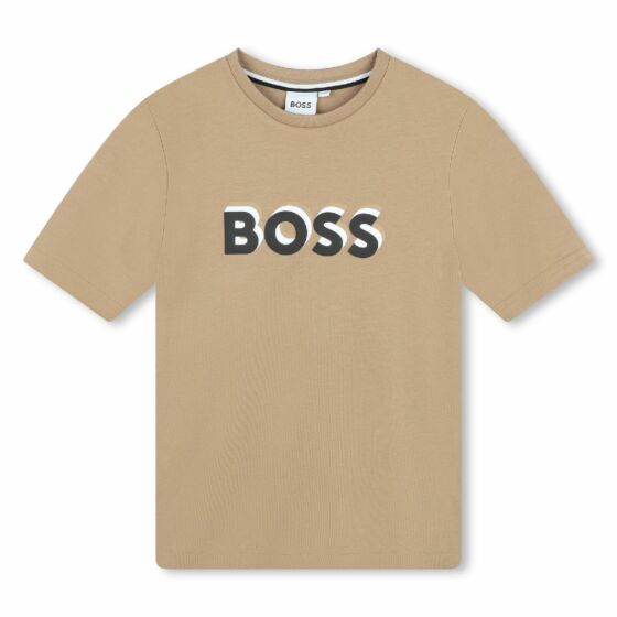 Boss - T-Shirt Logo - Stone 