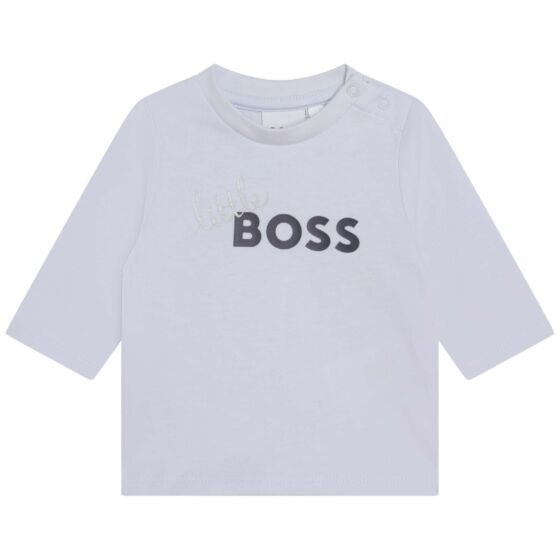 Boss - Little Logo Longsleeve - baby blue