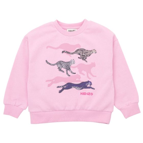 Kenzo - Sweater cheetah - pnink lilac