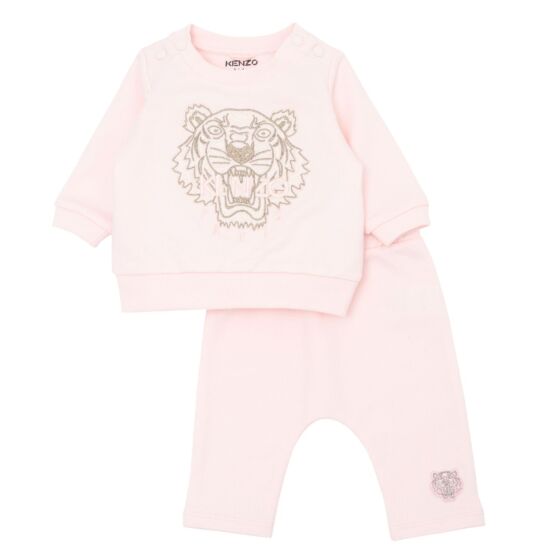 Kenzo - Tiger long jogg set - soft pink