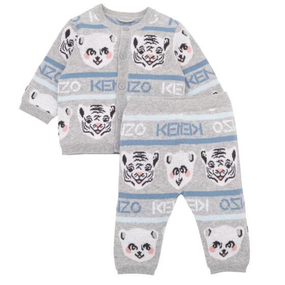 Kenzo - 2delige set vestje/broekje - grey