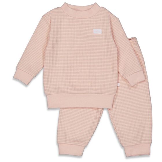 Feetje - Wafel Pyjama - oud roze