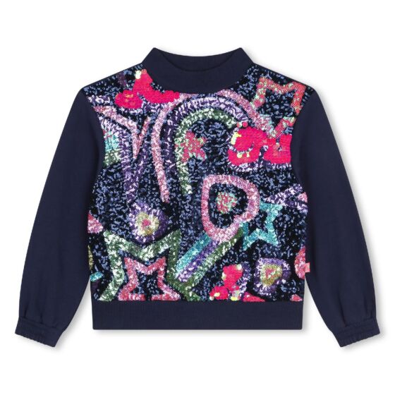 Billieblush - Sweater Glitter - navy