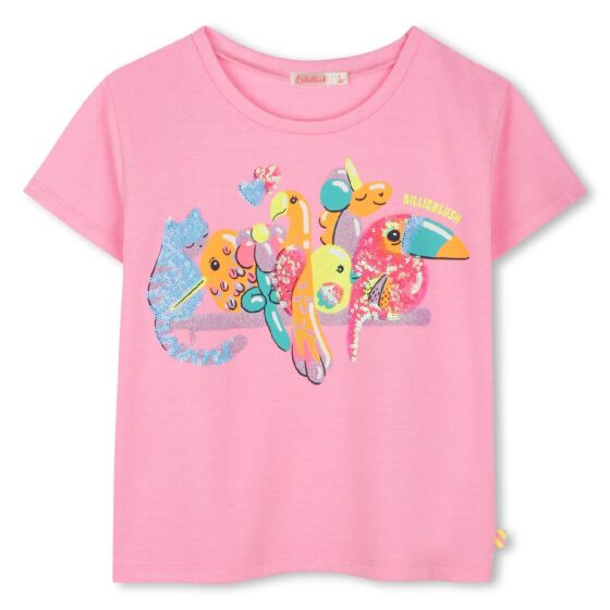 Billieblush - T-Shirt Animals - Roze