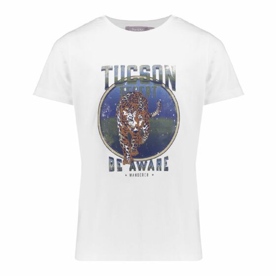 Geisha - T-Shirt Tucson - white
