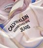 Calvin Klein - Liquid print hoodie - pink