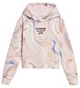 Calvin Klein - Liquid print hoodie - pink