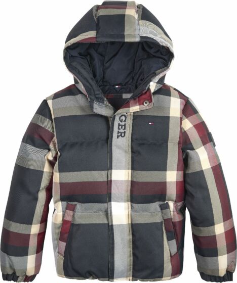 Tommy Hilfiger - Check Puffer Jacket - multicolor