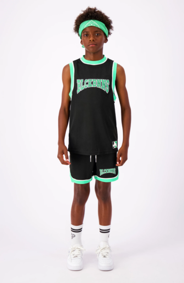 Black Bananas - Basketball Jersey Tee - Zwart