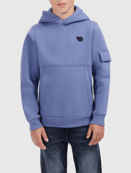 Ballin - Sleeve Pocket Hoodie - Blauw