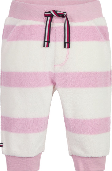 Tommy Hilfiger - Striped badstof Sweatpants - pink