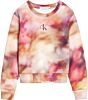 Calvin Klein - Distorted Sweatshirt - pink tie dye