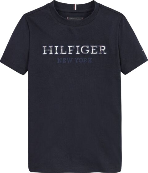 Tommy Hilfiger - Logo Print T-shirt - navy