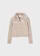 Mayoral - Knit Vest Faux Fur - brown
