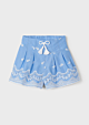 Mayoral - Embroidered Short - Blauw