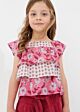 Mayoral - Flower Top - peonia pink