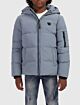 Ballin - Logo Badge Padded Winterjas - Blauw