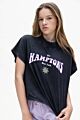 Looxs 10sixteen - T-Shirt Hamptons - Zwart