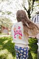 Looxs Little - Sweater des Fleurs - creme