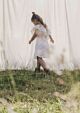 Looxs Little - heart broidery dress white