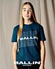 Ballin - Word Art T-Shirt - Navy