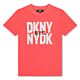 DKNY - T-Shirt Logo - Corail Fluo