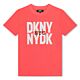 DKNY - T-Shirt Logo - Corail Fluo