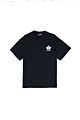 DSQUARED2 - Tshirt Leaf Slouch - black