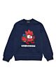 Dsquared2 - Relax Sweater Graphic - dark blue