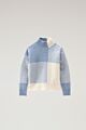 Woolrich - Check Turtleneck - blue