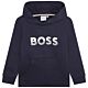 Boss - Hoodie Logo - navy