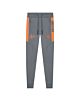 Malelions - Trackpants Coach - matt grey/orange