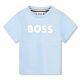Boss - T-Shirt Logo - Pale Blue