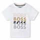 Boss - T-Shirt Logo Art - White