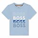 Boss - T-Shirt Logo Art - Pale Blue
