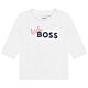 Boss - Little Logo longsleeve - white 