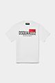 DSQUARED2 - Slouch Fit Maglietta t-shirt - white