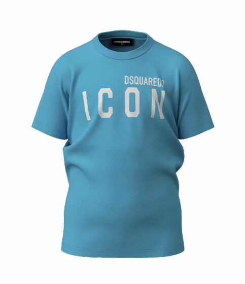 DSQUARED2 - Icon Tshirt Cool fit - blauw